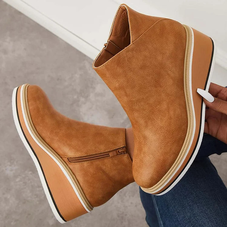 Bella - Elegant Wool-Lined Boots