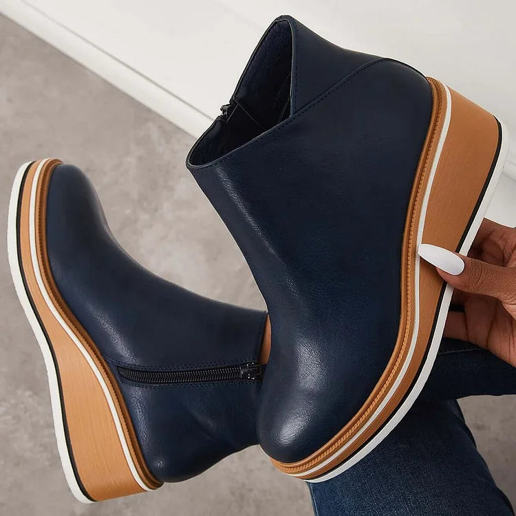 Bella - Elegant Wool-Lined Boots