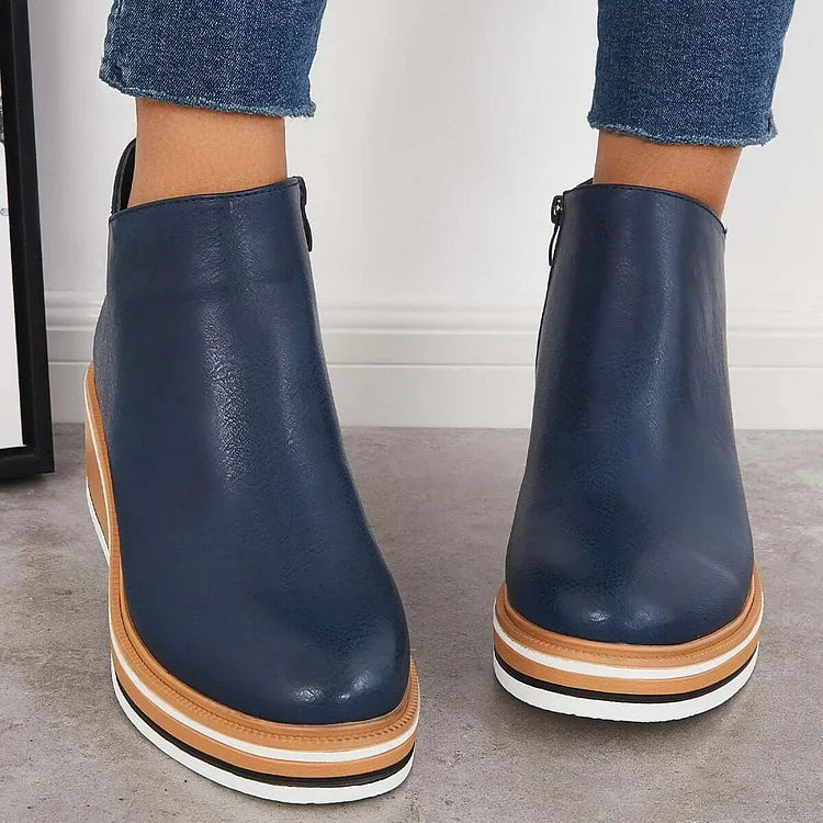 Bella - Elegant Wool-Lined Boots