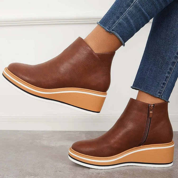 Bella - Elegant Wool-Lined Boots