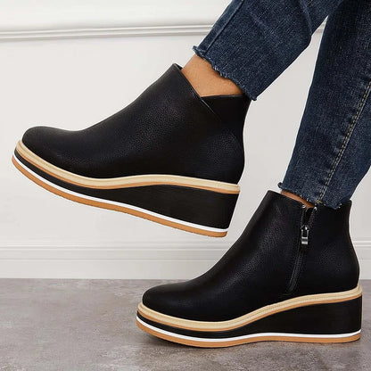 Bella - Elegant Wool-Lined Boots