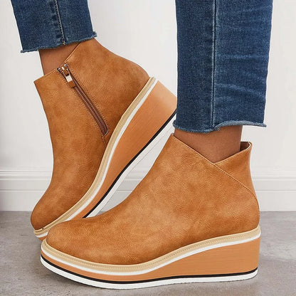 Bella - Elegant Wool-Lined Boots