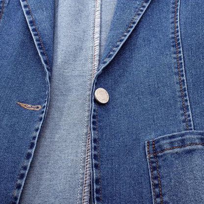Matilda - Casual Denim Blazer Stylish and Versatile