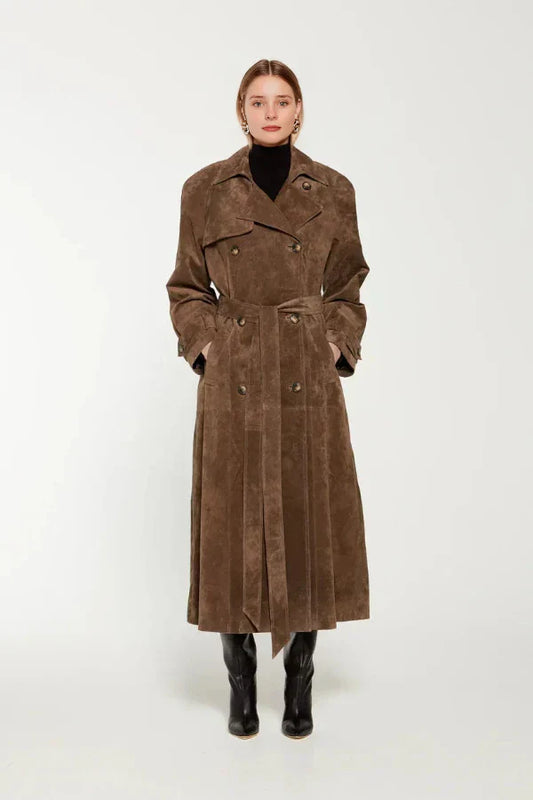 Koa - Vegan Leather Trenchcoat