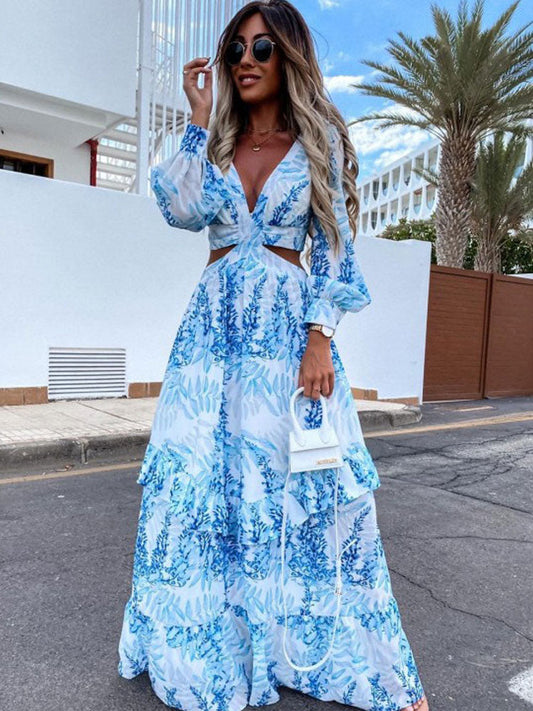 Eliza - Elegant Maxi Dress with Refined Cut