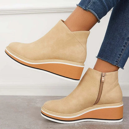 Bella - Elegant Wool-Lined Boots