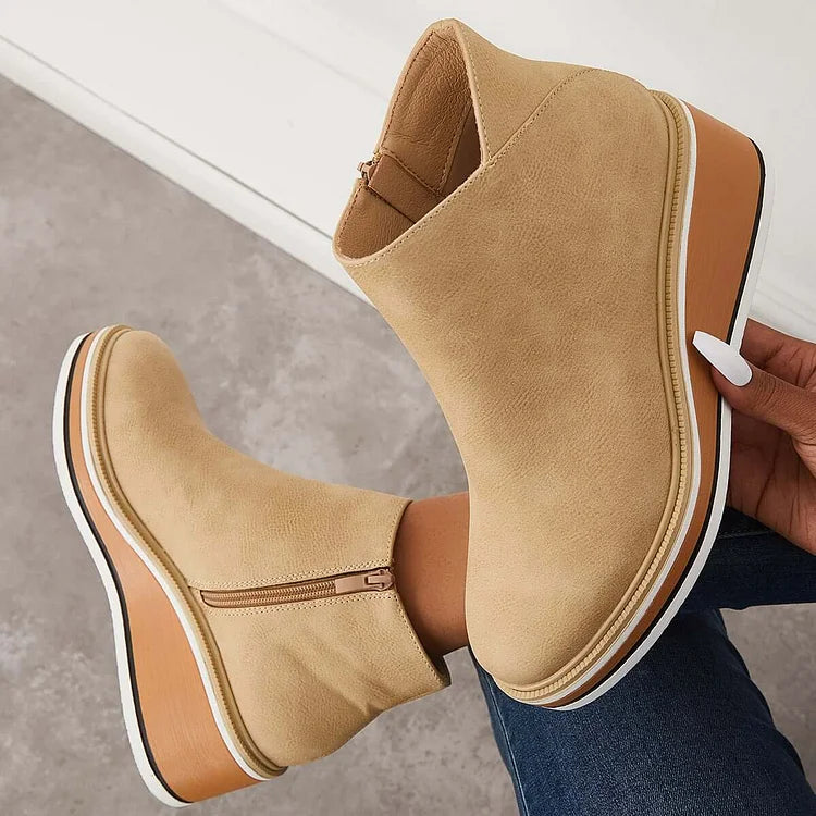 Bella - Elegant Wool-Lined Boots